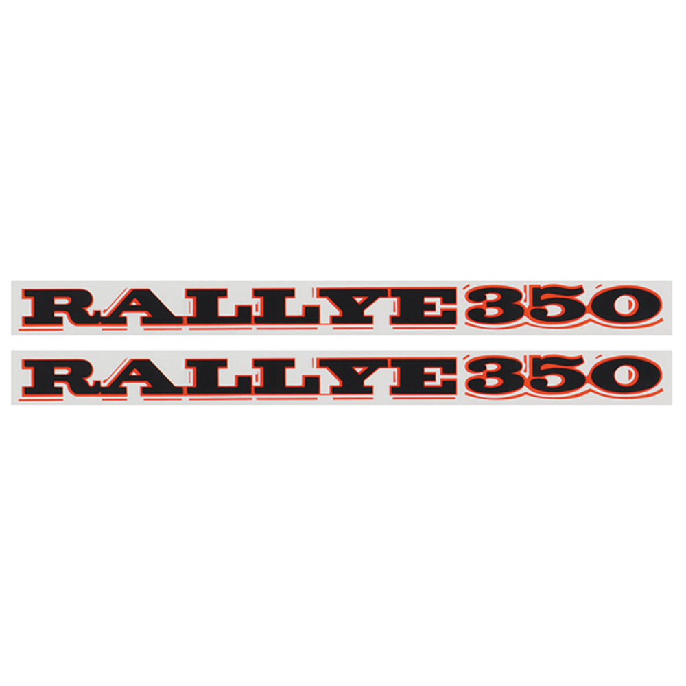 1970 Oldsmobile Cutlass/442/F85 RALLYE 350 QUARTER PANEL DECALS (D00180) | DC2123T