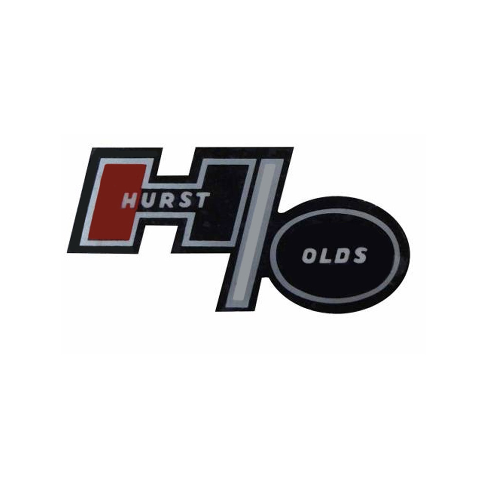 1973 Oldsmobile Cutlass/442/F85  HURST/OLDS OPERA WINDOW DECAL HO  (D00174) | DC2190T
