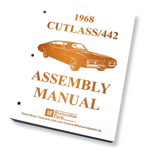 1968 Oldsmobile Cutlass/442/F85 ASSEMBLY MANUAL CUTLASS Oldsmobile