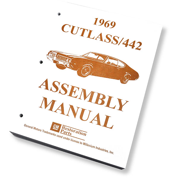 1969 Oldsmobile Cutlass/442/F85 ASSEMBLY MANUAL CUTLASS | BK1041T