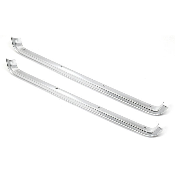 1972 Oldsmobile Cutlass/442/F85 HOOD MOLDING FRONT EDGE (CHROME) - PR NEW | XP4446T