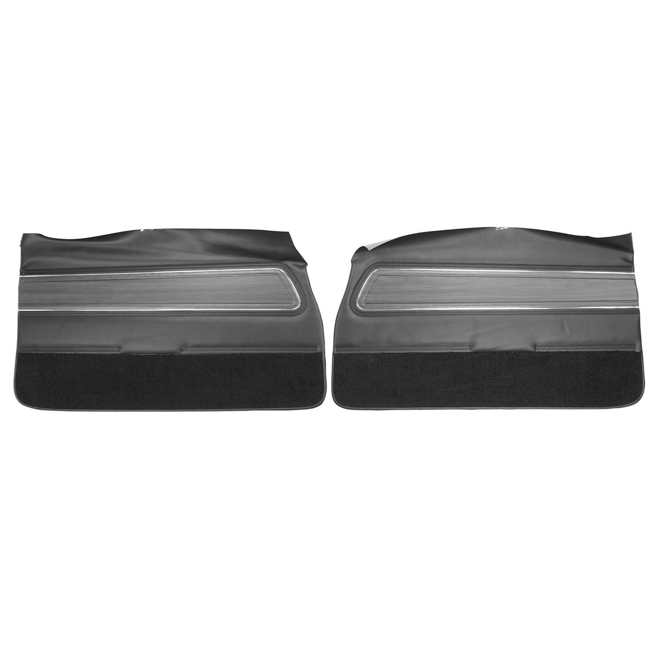 1972 Oldsmobile Cutlass/442/F85 SUPREME & CONV 442 UNASSEMBLED FRONT DOOR PANELS (PUI) - PR | IN3135T