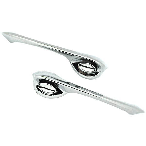 1967 Pontiac GTO/LeMans/Tempest OUTSIDE DOOR HANDLE KIT WITH BUTTONS CHROME NEW | XP4866Z