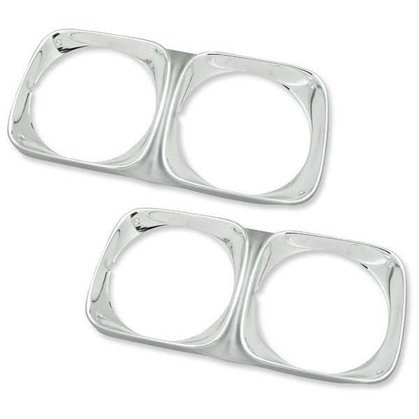 1970 Oldsmobile Cutlass/442/F85 HEADLAMP BEZELS (NEW ALUMINUM) - PR | GH2732T