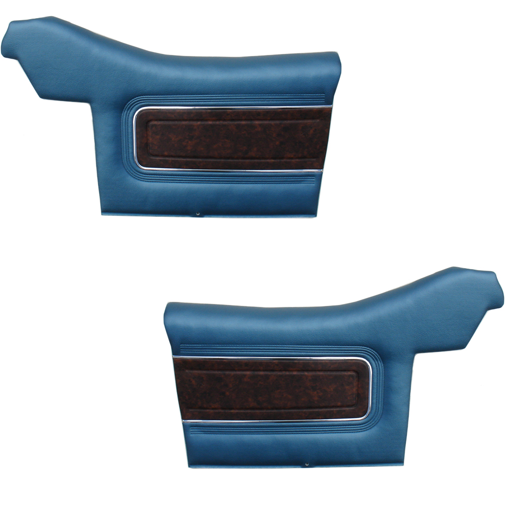 1970 Oldsmobile Cutlass/442/F85 REAR QUARTER TRIM PANEL ASSEMBLED PUI (SUPREME CONV) - PR | IN3213T