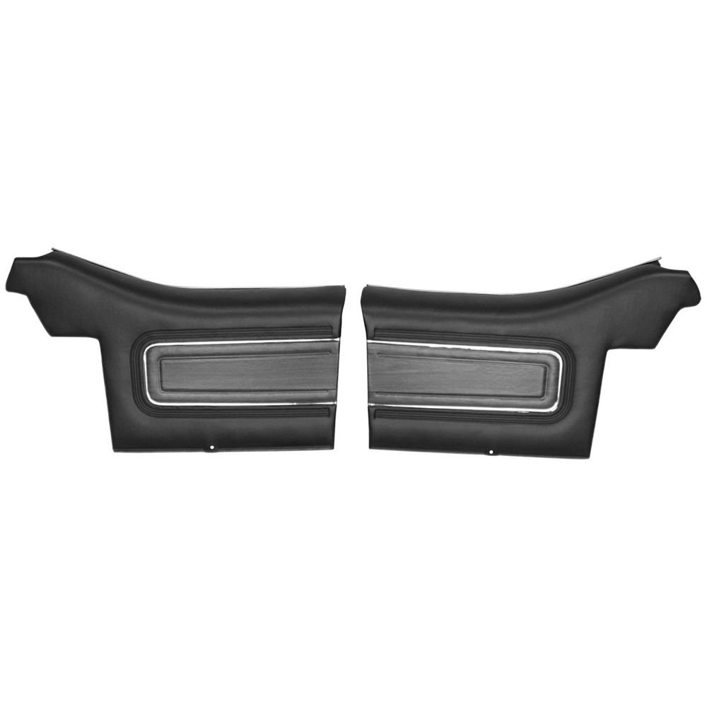 1971 Oldsmobile Cutlass/442/F85 REAR QUARTER TRIM PANEL ASSEMBLED PUI (SUPREME CONV) - PR | IN3215T