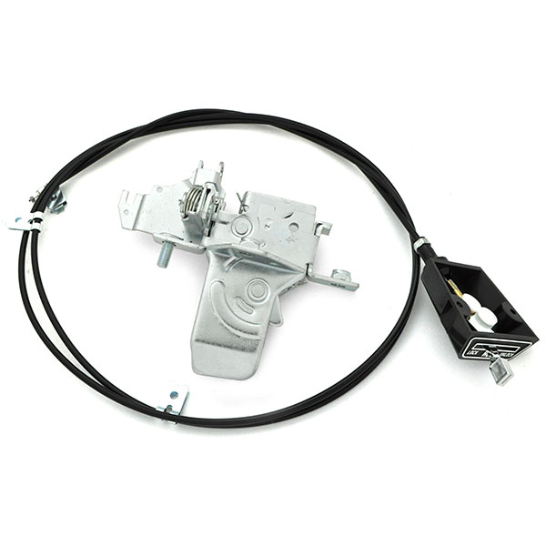 1970 Pontiac GTO/LeMans/Tempest INSIDE RELEASE STYLE HOOD LATCH KIT (INCLUDES A HOOD RELEASE CABLE AND HANDLE ALONG WITH THE LATCH) | BP1182Z