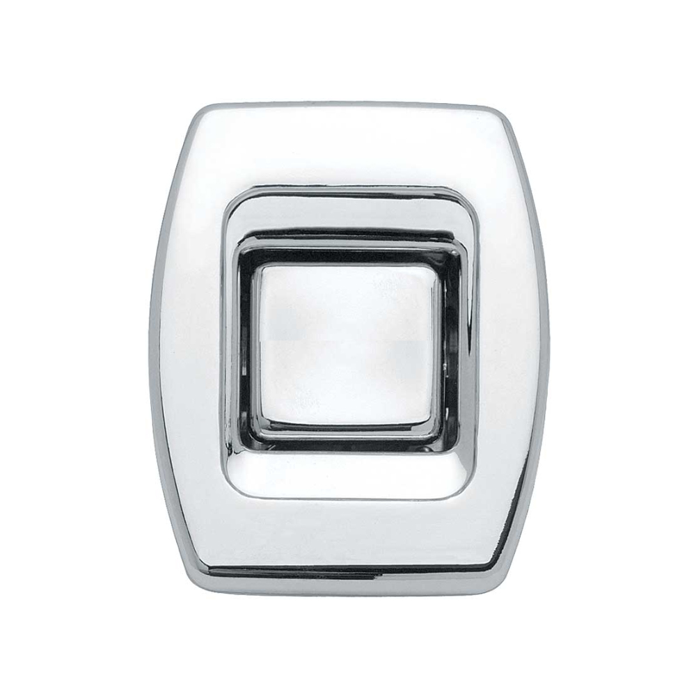 1970 Pontiac GTO/LeMans/Tempest CHROME SEAT BACK RELEASE BUTTON & HOUSING - EA | IN3037Z