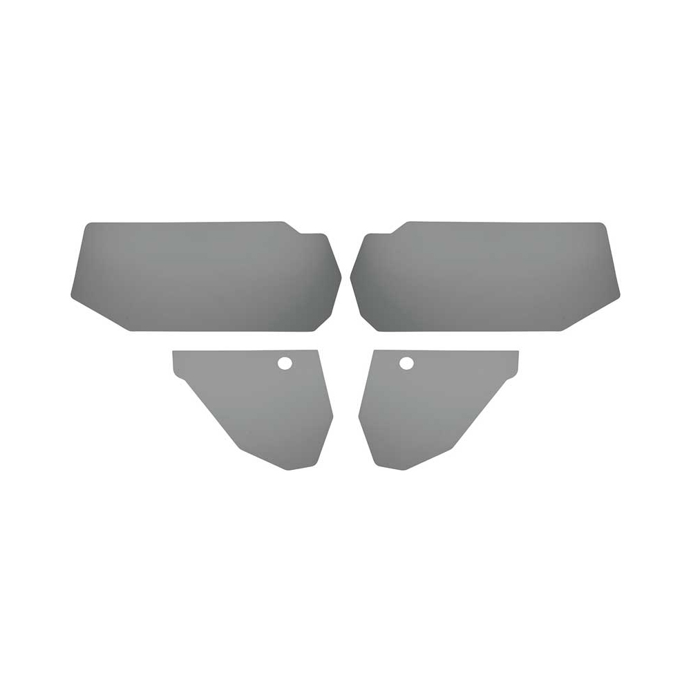 1972 Chevrolet Nova/Chevy II DOOR PANEL MYLAR WATERSHIELDS (FRONT AND REAR) | IN2390N
