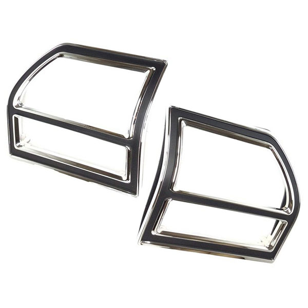 1969 Chevrolet Chevelle/Malibu TAIL LAMP BEZEL (PAIR) - PERFECT REPLACEMENT FOR YOUR PITTED BROKEN OR MISSING TAIL LAMP BEZELS | XL4683V