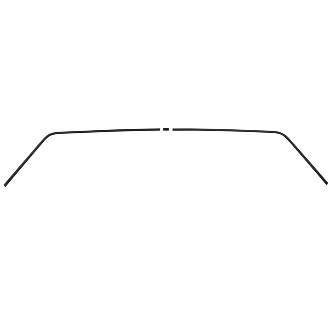 1963 Chevrolet Nova/Chevy II INNER REAR WINDOW TRIM COMPLETE - 3 PIECE SET SEDAN (3007) | IN2584N