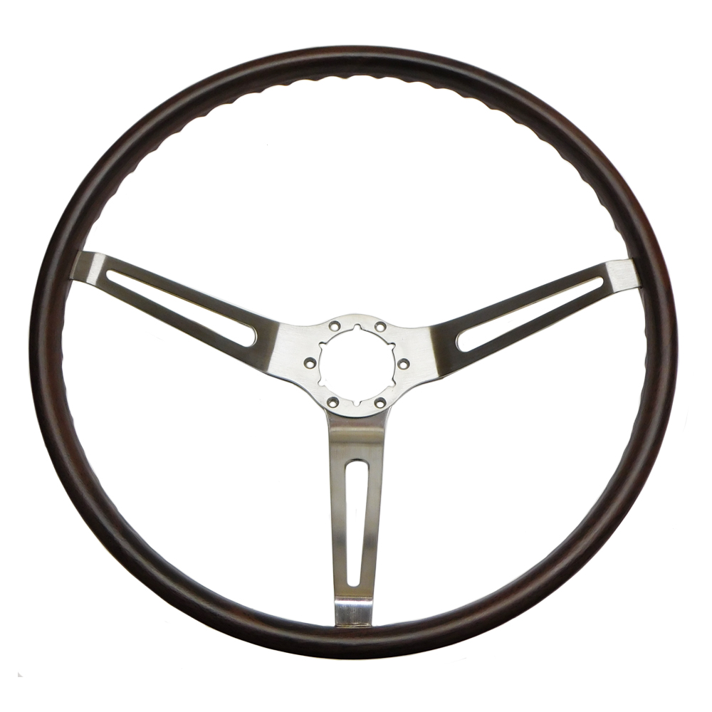 1970 Buick Skylark/GS/Regal/GN WALNUT WOOD STYLE 3-SPOKE BARE 16