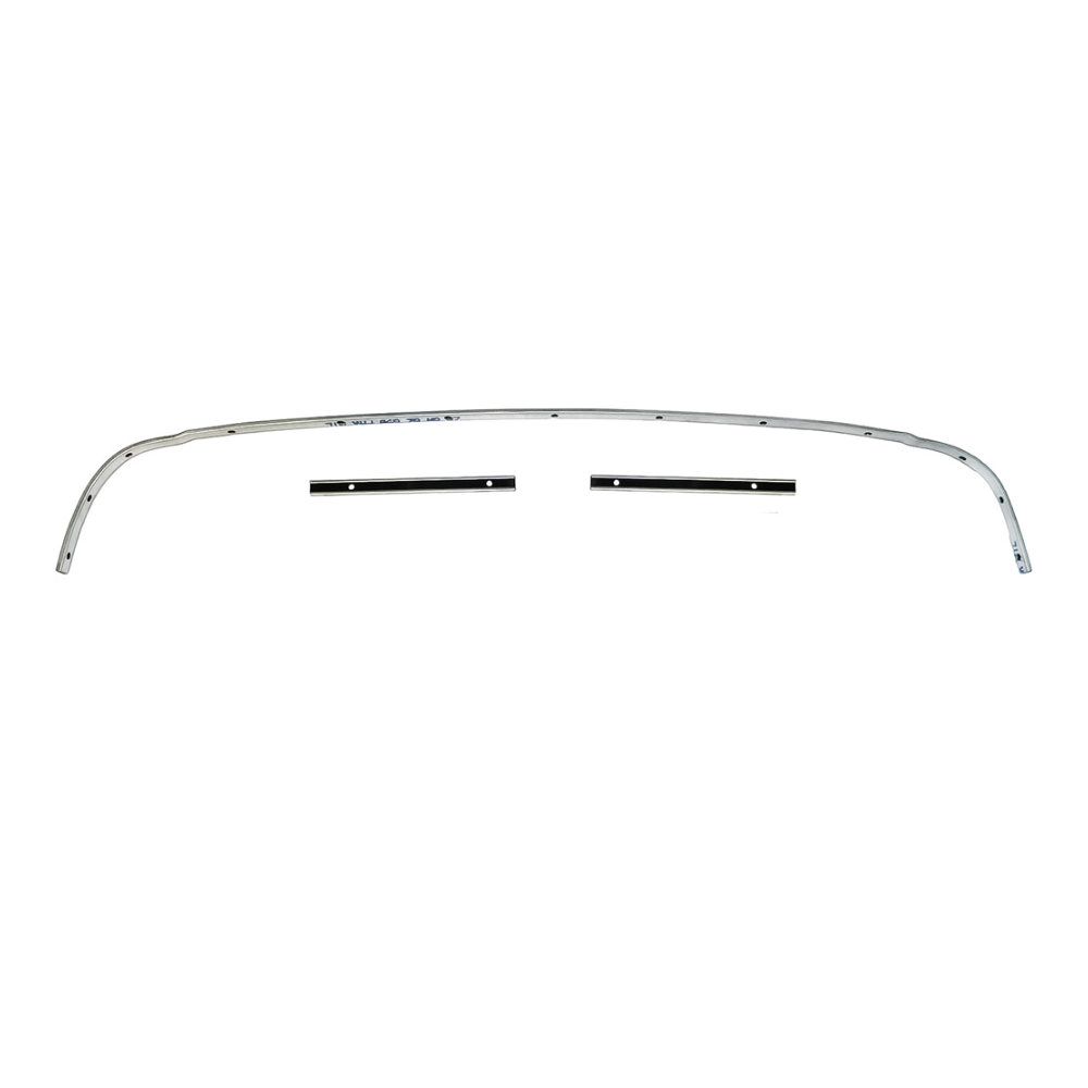 1963 Chevrolet Nova/Chevy II CONVERTIBLE REAR WELL TACK STRIP BAR - 3 PIECE | CV1483N