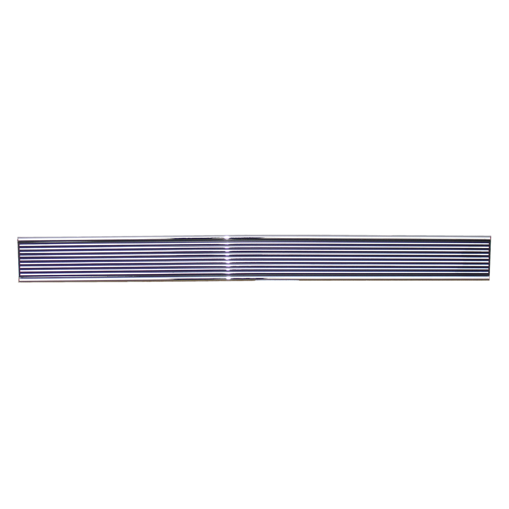 1968 Chevrolet Nova/Chevy II CUSTOM REAR TRIM PANEL - THIS PANEL MOUNTS BETWEEN TAIL LAMPS AND IS MADE OUT OF CHROME PLASTIC | XP3481N