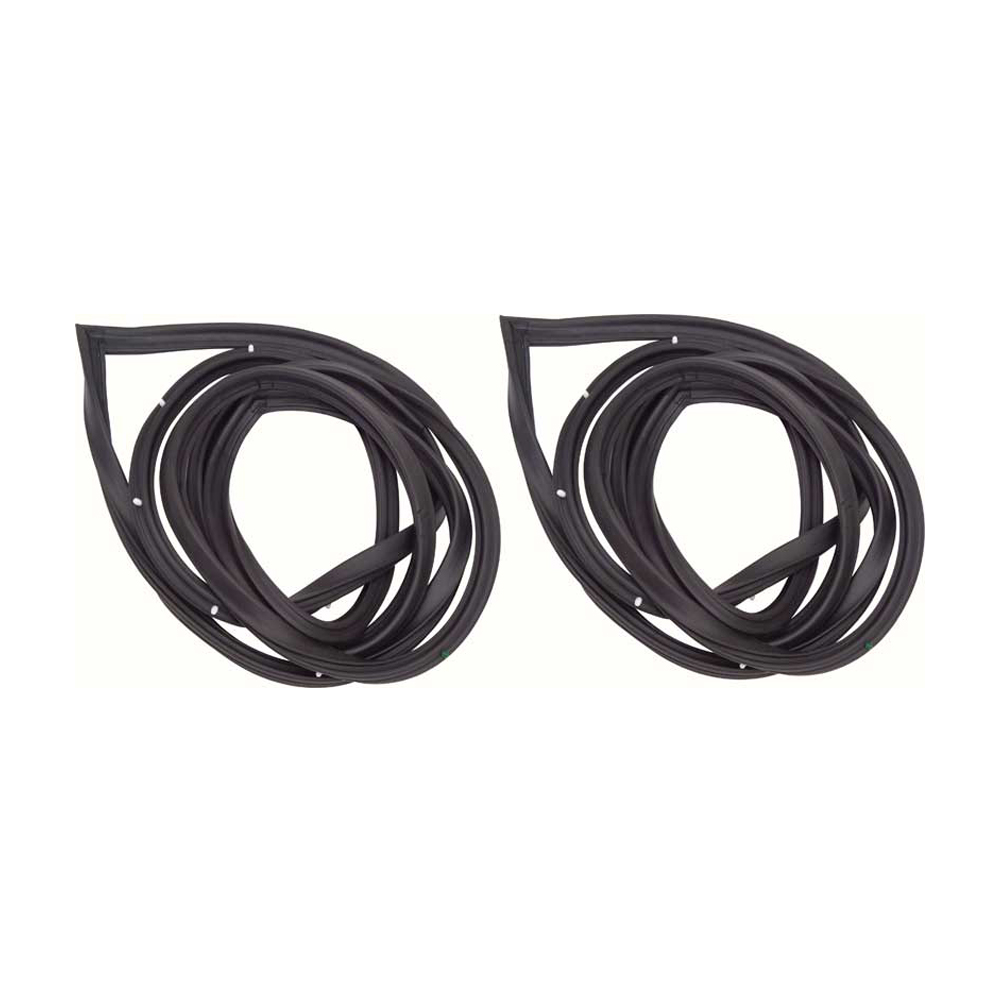1965 Chevrolet Nova/Chevy II DOOR WEATHERSTRIPS AND CLIPS (2 DOOR SEDAN) - PR | WS3260N