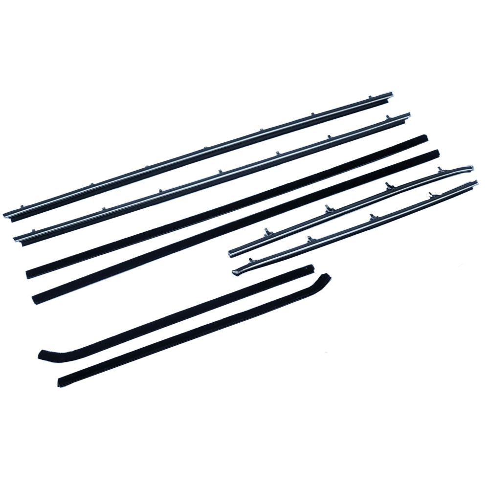1967 Chevrolet Nova/Chevy II WINDOWFELT KIT 8 PIECE 2 DOOR HARDTOP / COUPE (OEM) | WS3288N