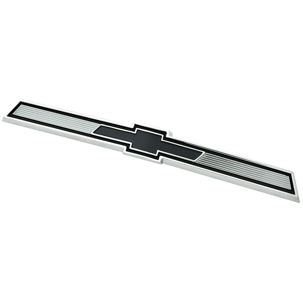 1969 Chevrolet Nova/Chevy II CHROME HOOD EMBLEM WITH DARK BLUE BOWTIE GM 3945722 | EM1964N