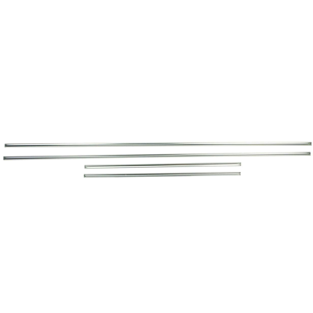 1966 Chevrolet Chevelle/Malibu FRONT AND REAR DOOR PANEL MOLDING 4 PIECE FRONT & REAR COUPE | IN3097V
