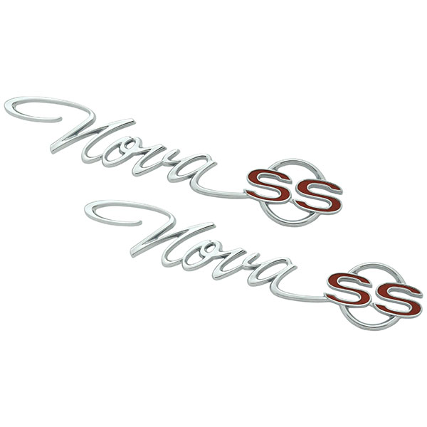 1965 Chevrolet Nova/Chevy II QUARTER PANEL EMBLEMS NOVA SS - PR | EM1996N