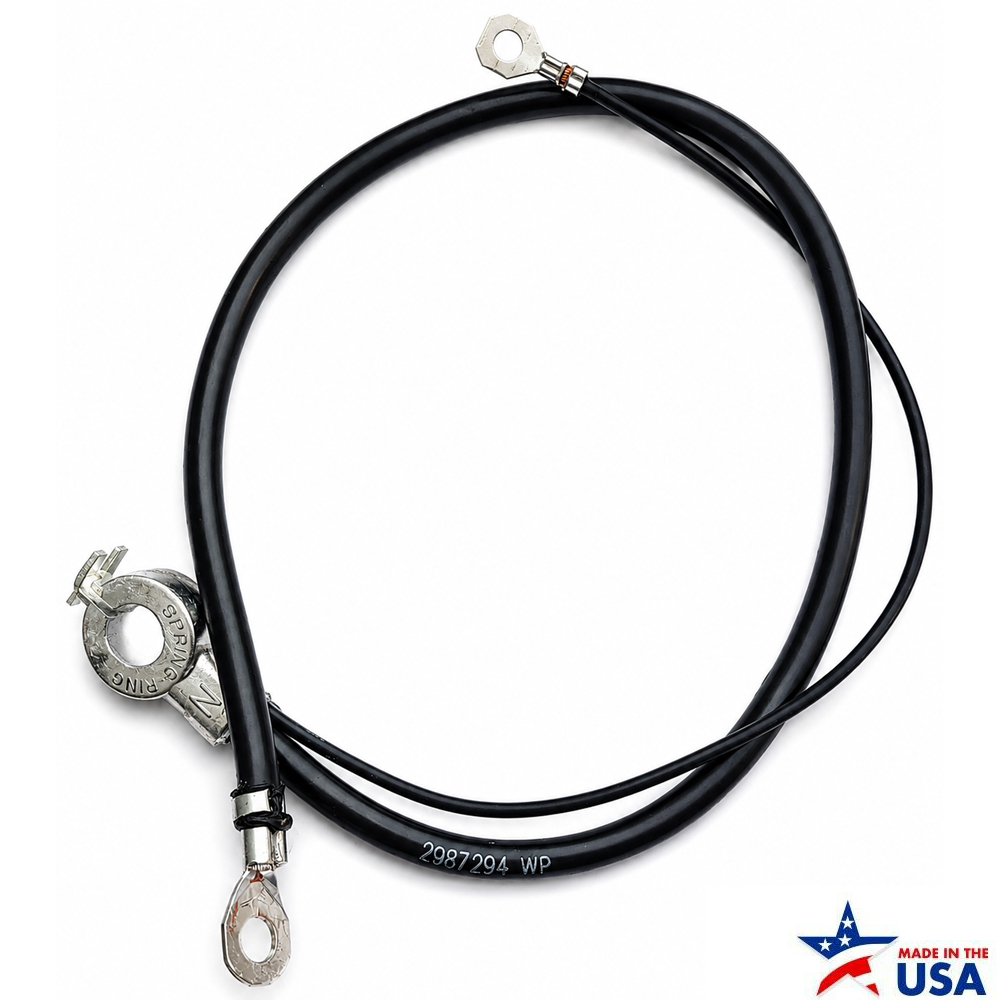 1966 Chevrolet Chevelle/Malibu S BATTERY CABLE, NEGATIVE, V8 ALL | 05515