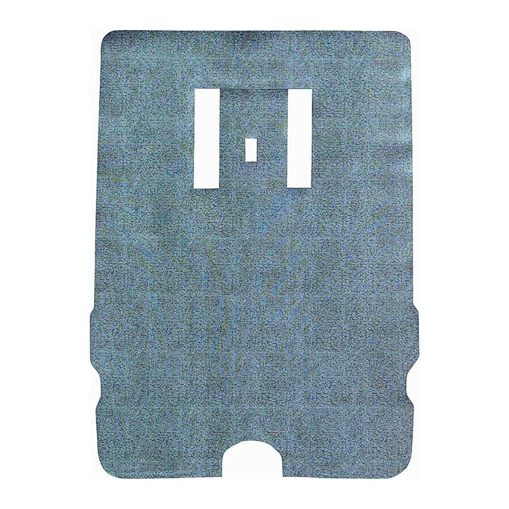 1969 Chevrolet Nova/Chevy II TRUNK MAT - RUBBER/VINYL AQUA/BLACK HOUNDSTOOTH | TR2951N