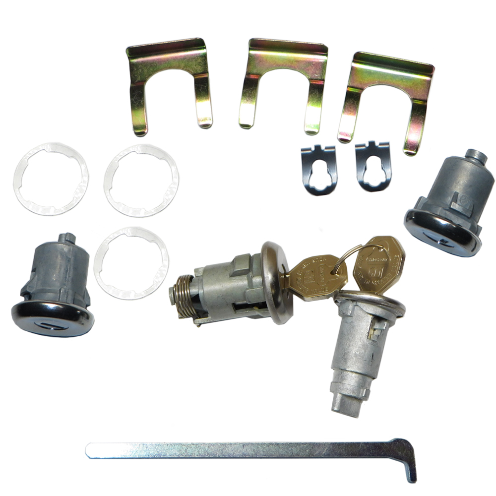 1966 Chevrolet Nova/Chevy II IGNITION, DOOR & TRUNK LOCK KIT (ORIGINAL) 268 | KL3583Z