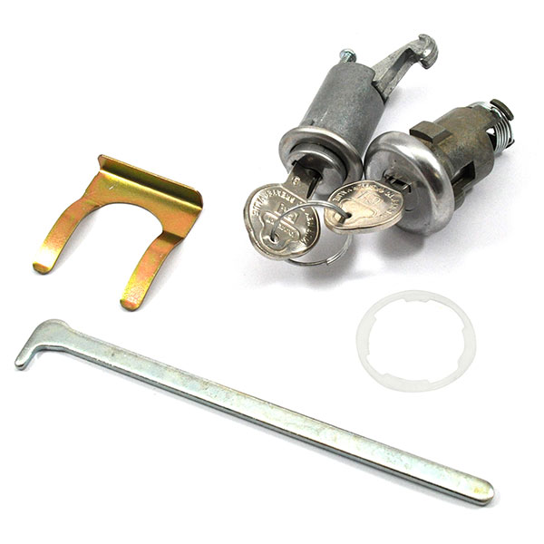 1963 Chevrolet Nova/Chevy II GLOVEBOX & TRUNK LOCK KIT - ORIGINAL KEY 164A | KL2665N