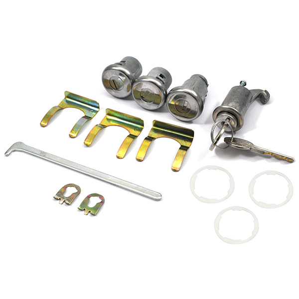 1965 Chevrolet Nova/Chevy II GLOVEBOX, TRUNK & DOOR LOCK KIT (ORIGINAL KEY) 170A | KL2687N