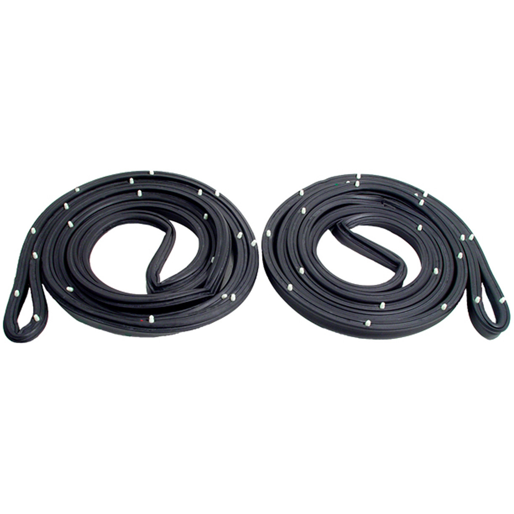 1965 Chevrolet Chevelle/Malibu DOOR WEATHERSTRIPS WITH CLIPS, 2 DOOR WAGON - PR | WS4401V