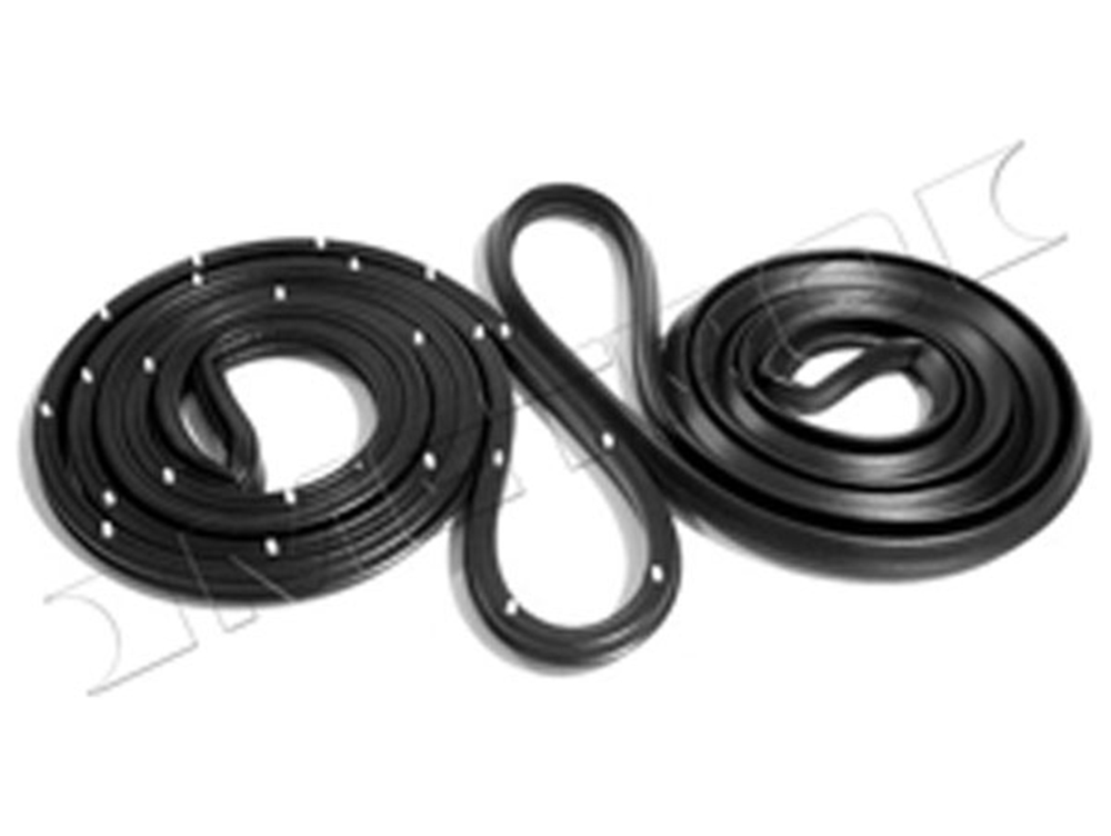 1971 Pontiac GTO/LeMans/Tempest DOOR WEATHERSTRIPS WITH CLIPS, 4 DOOR SEDAN AND WAGON, FRONT DOORS - PR | WS4413Z
