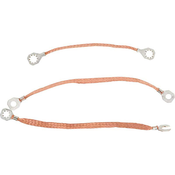 1969 Chevrolet Nova/Chevy II GROUND STRAP KIT, 4 & 6 CYLINDER | 35020