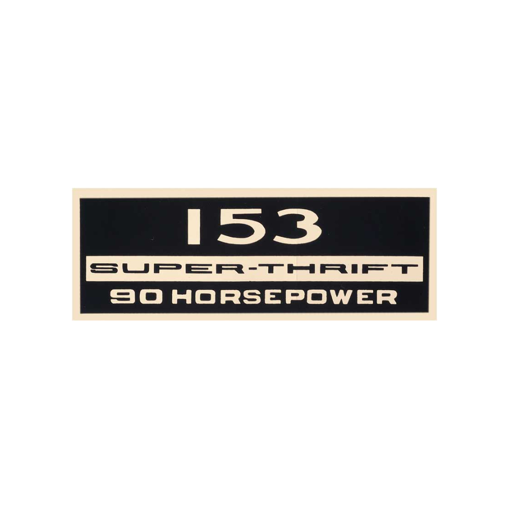 1963 Chevrolet Nova/Chevy II 153 Super Thrift 90 HP Valve Cover (DC0978) | DC1496N