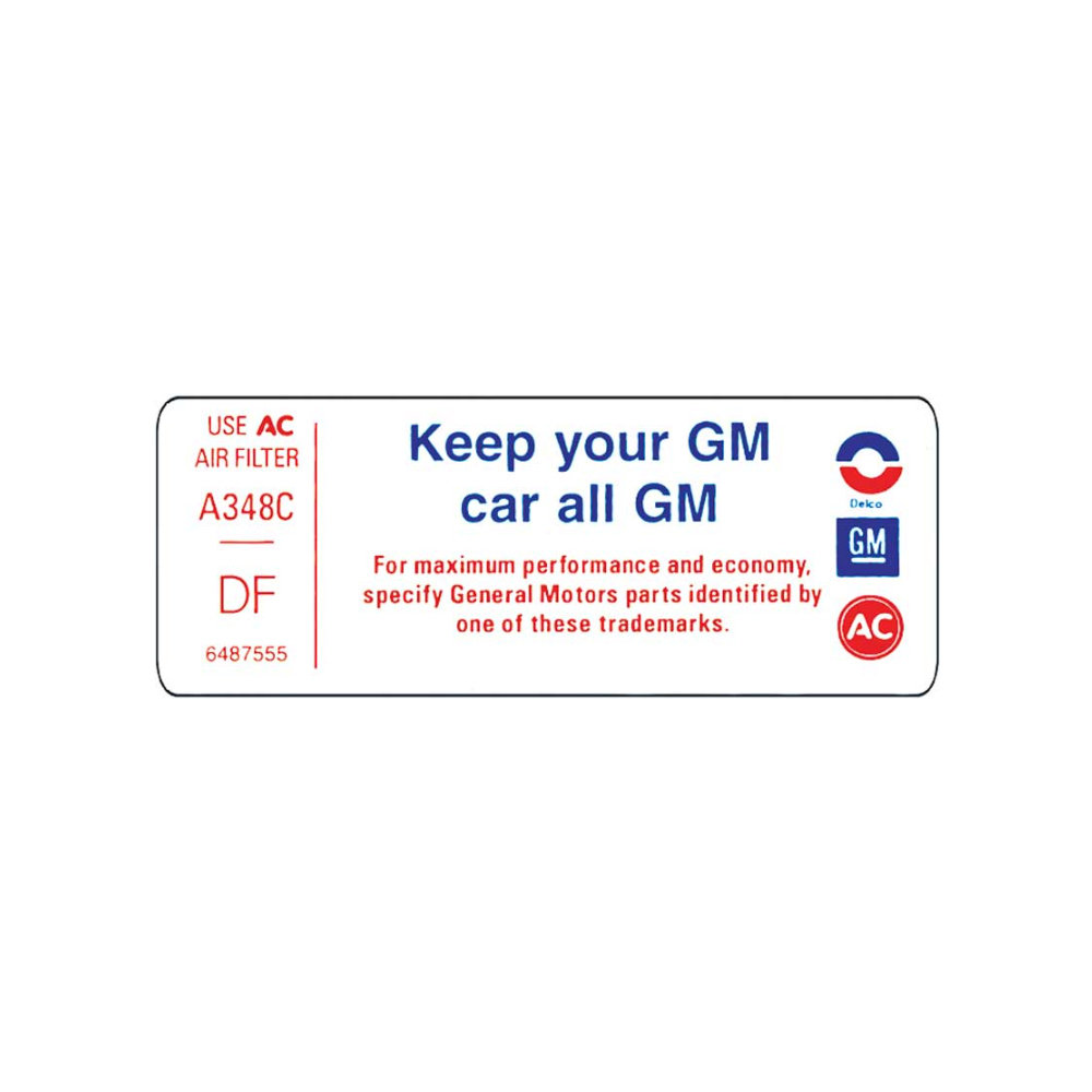 1973 Chevrolet Nova/Chevy II 350-2V KEEP YOUR GM ALL GM AIR (DC1147) | DC1583N