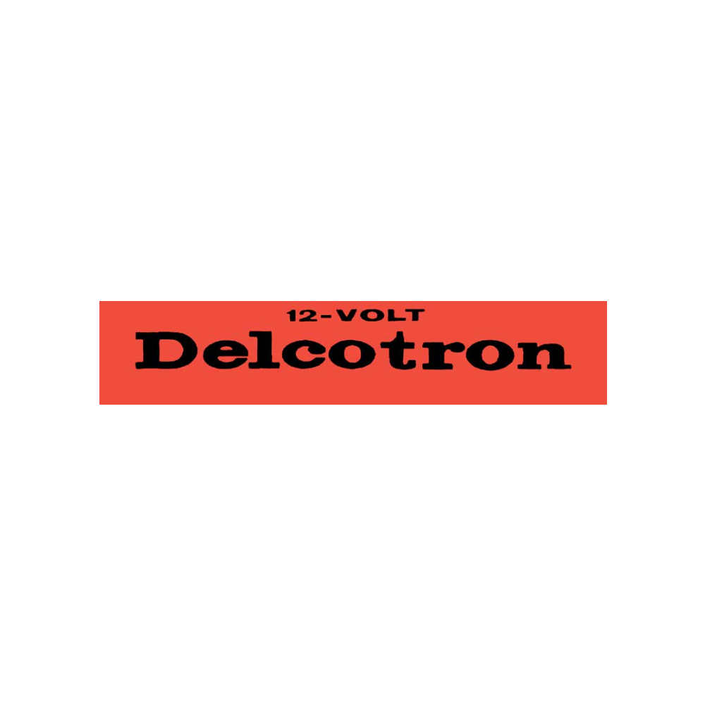 1966 Chevrolet Nova/Chevy II  DELCOTRON ALTERNATOR DECAL (DC1269) | DC1594N