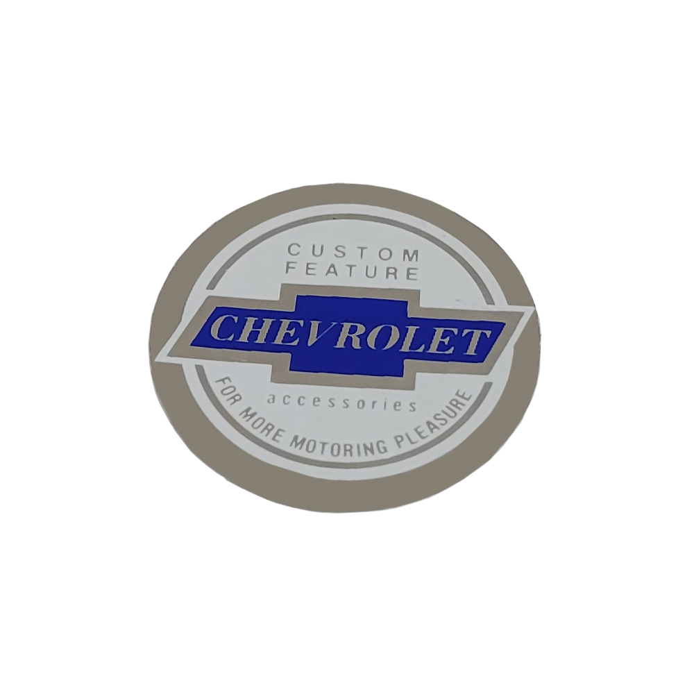 1962 Chevrolet Nova/Chevy II  seat belt decal (Dc1026) | DC1800N