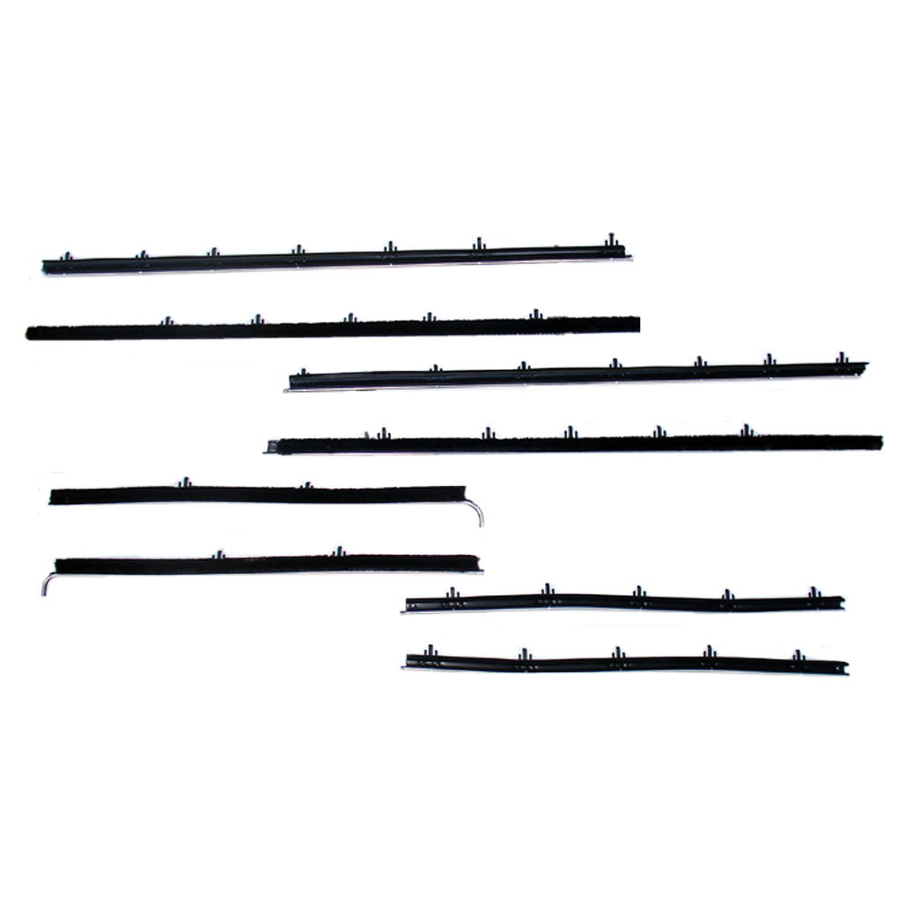 1967 Chevrolet Chevelle/Malibu WINDOWFELT KIT 8 PIECE OEM HARDTOP | WS4451V