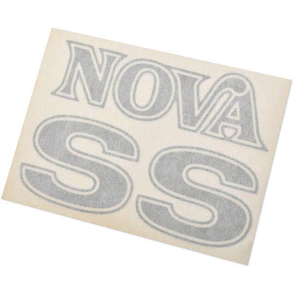 1975 Chevrolet Nova/Chevy II FENDER DECAL SS GOLD EACH | DC0564