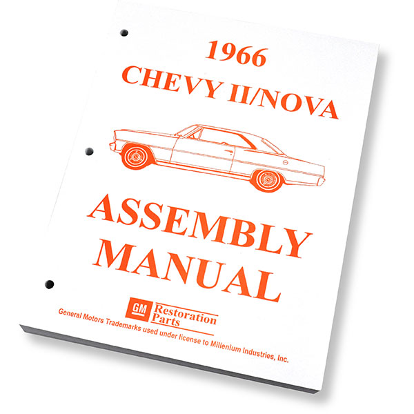 1966 Chevrolet Nova/Chevy II ASSEMBLY MANUAL | BK1054N