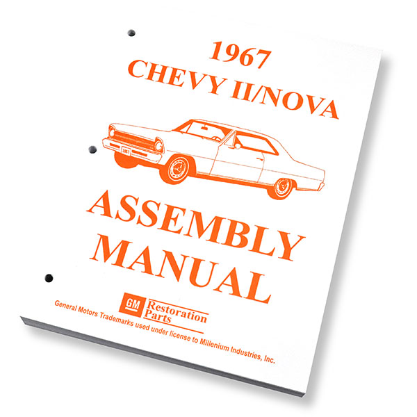 1967 Chevrolet Nova/Chevy II ASSEMBLY MANUAL | BK1055N