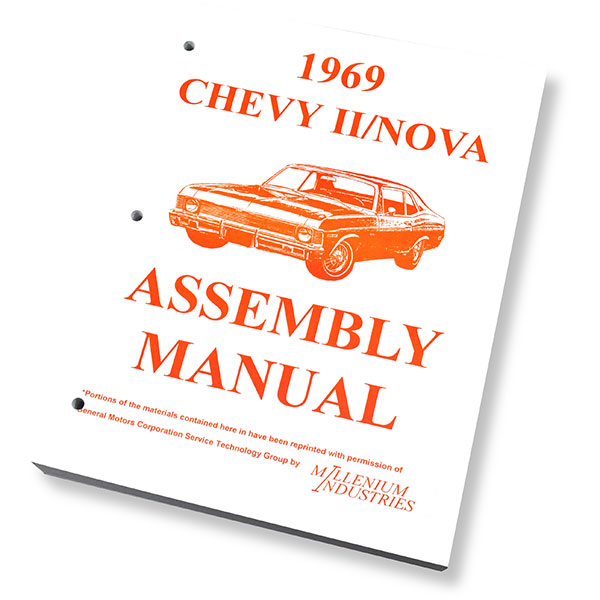 1969 Chevrolet Nova/Chevy II ASSEMBLY MANUAL | BK1057N