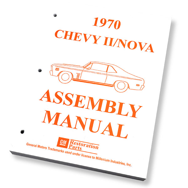 1970 Chevrolet Nova/Chevy II ASSEMBLY MANUAL | BK1058N
