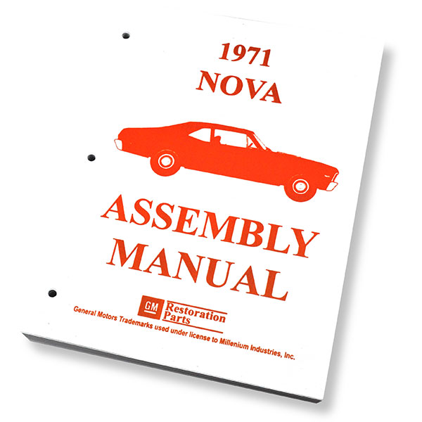 1971 Chevrolet Nova/Chevy II ASSEMBLY MANUAL | BK1059N