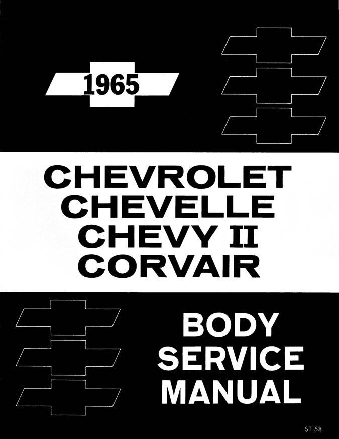 1965 Chevrolet El Camino FISHER BODY MANUAL | BK1090C