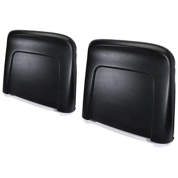 1966 Buick Skylark/GS/Regal/GN PLASTIC SEAT BACKS (BLACK) - PR | IN5432Z