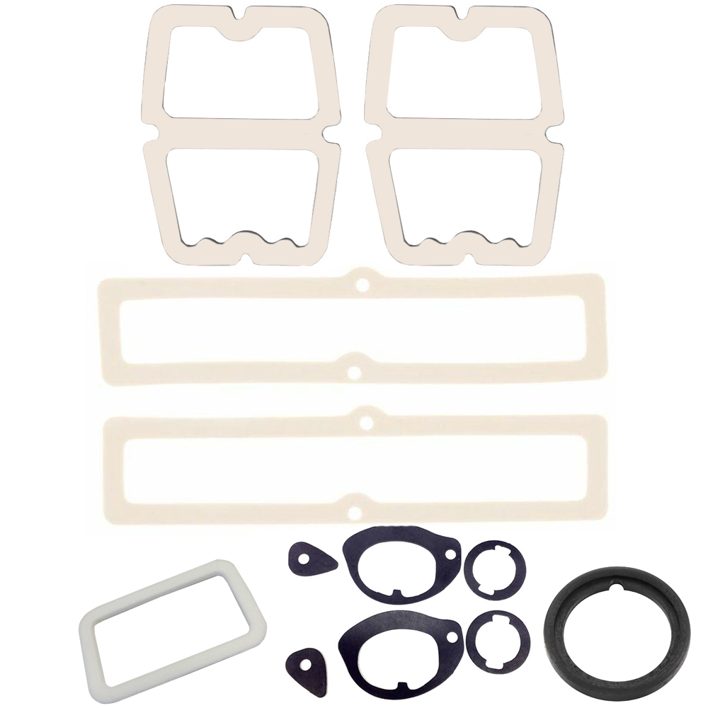 1962 Chevrolet Nova/Chevy II PAINT GASKET KIT (INCLUDES GASKETS FOR PARK LENSES, TAIL LENSES, LICENSE LENS, ANTENNA, DOOR HANDLES & LOCKS) | WS3307N