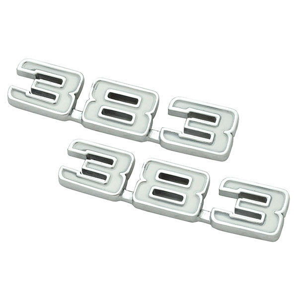 1972 Chevrolet Nova/Chevy II FRONT FENDER EMBLEMS (383) - PR | EM9938C