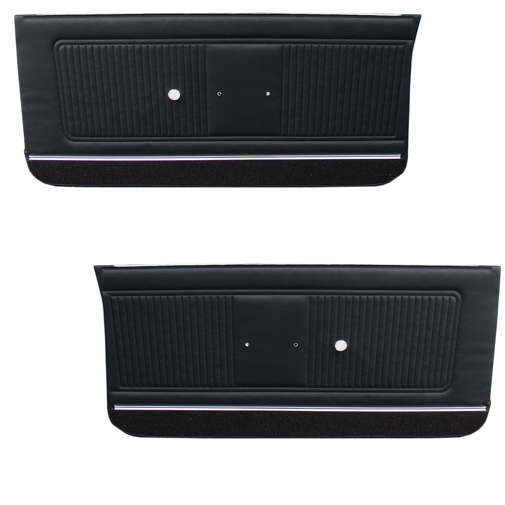 1966 Pontiac GTO/LeMans/Tempest PRE-ASSEMBLED FRONT DOOR PANELS (PUI) - PR | IN2670G