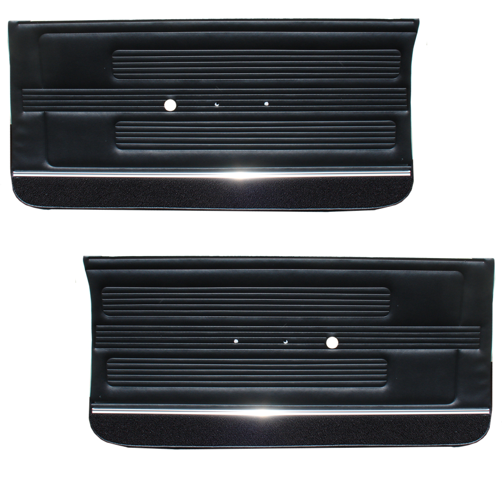 1967 Pontiac GTO/LeMans/Tempest PRE-ASSEMBLED FRONT DOOR PANELS (PUI) - PR | IN2671G