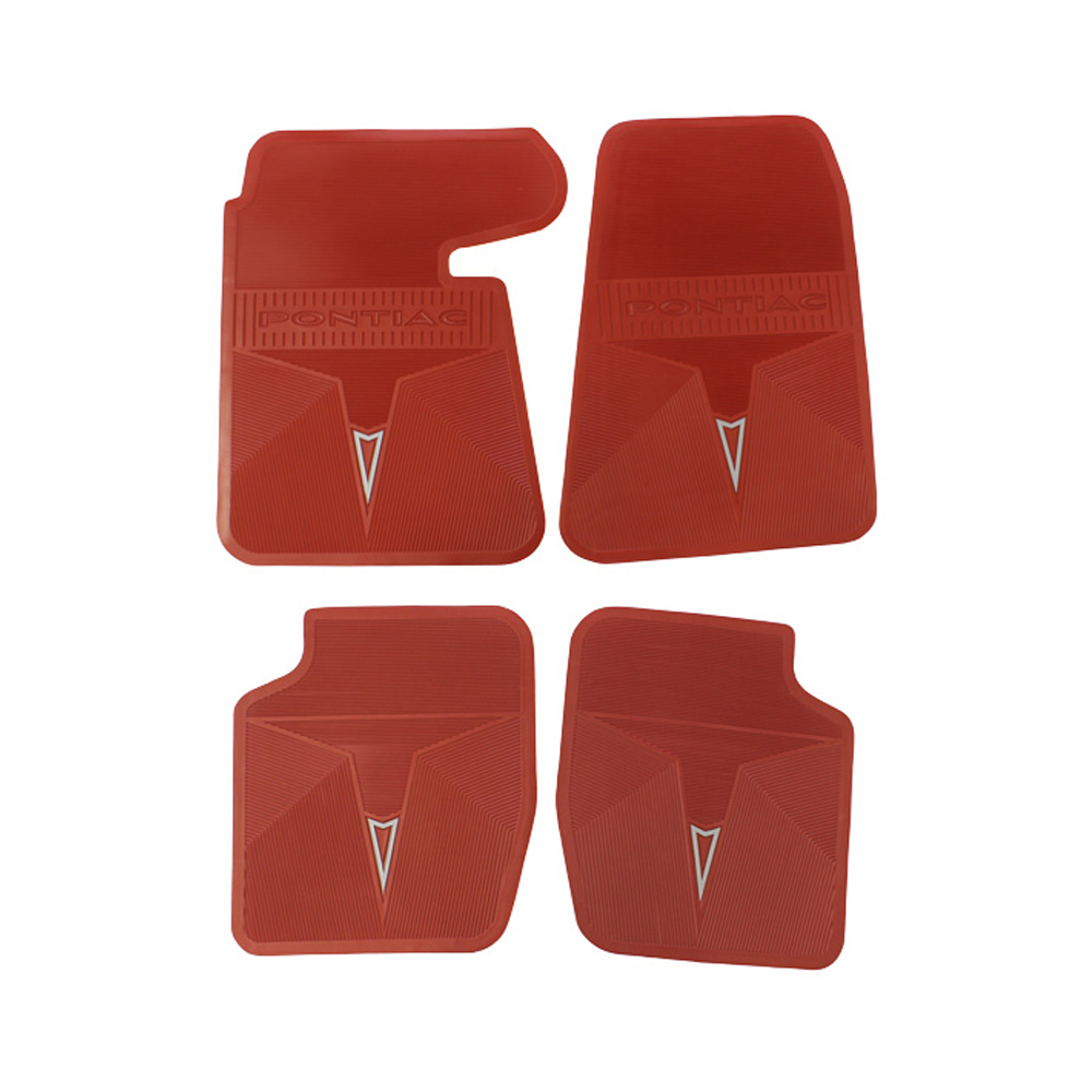 1964 Pontiac GTO/LeMans/Tempest FACTORY STYLE FLOOR MATS RUBBER SET WITH 