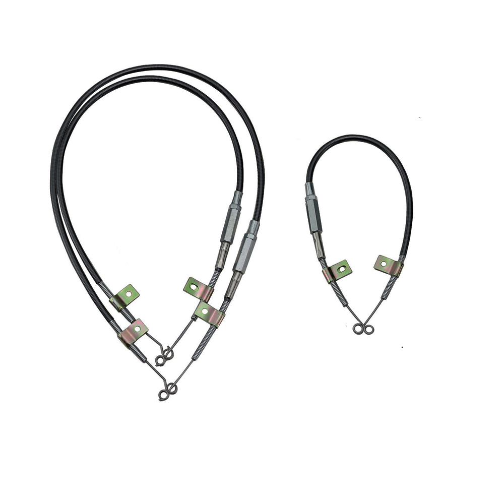 1966 Pontiac GTO/LeMans/Tempest HEATER CONTROL CABLE SET WITHOUT A/C - 3 PIECES | IN2883G